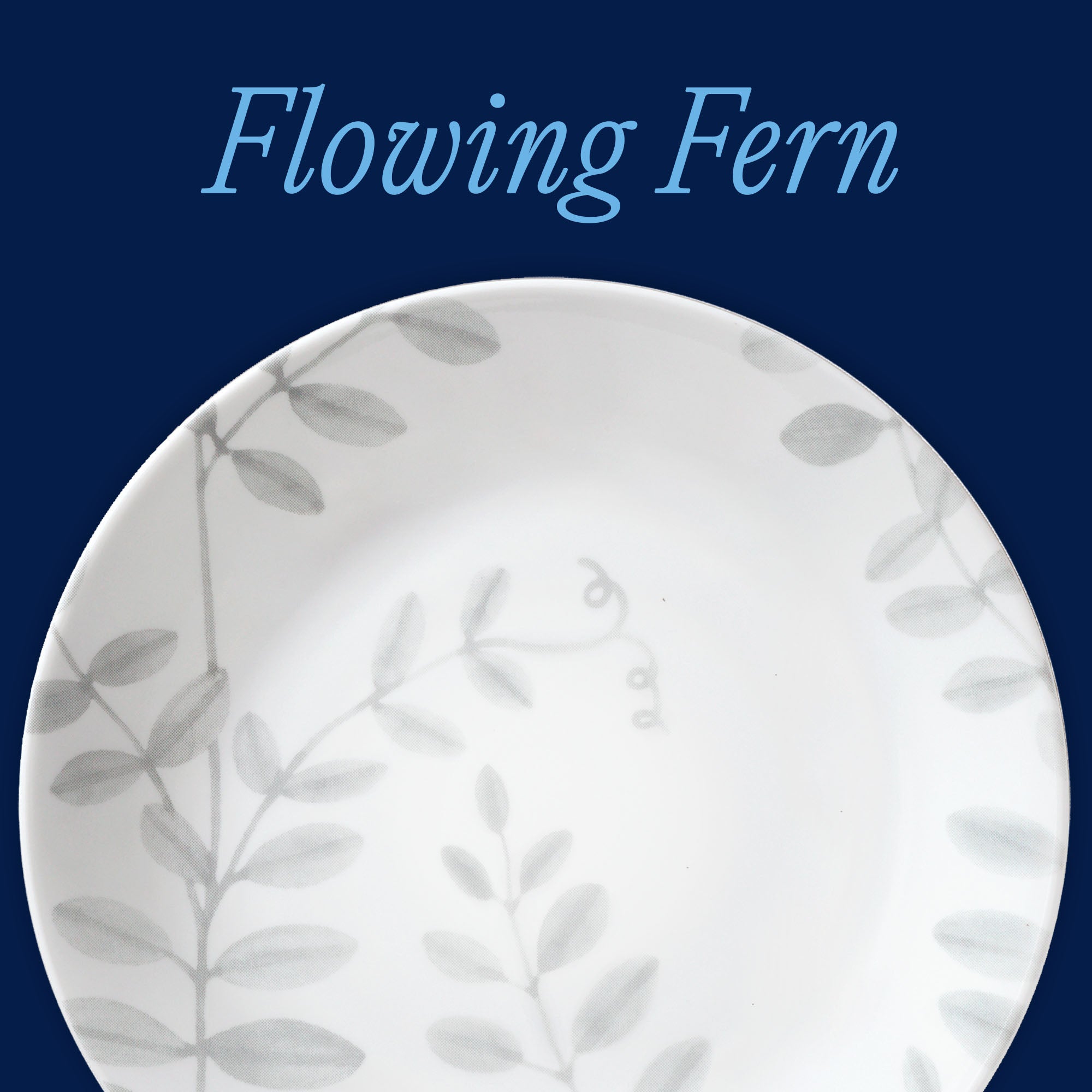 Corelle® Flowing Fern 8.5 Lunch Plate - Image 2