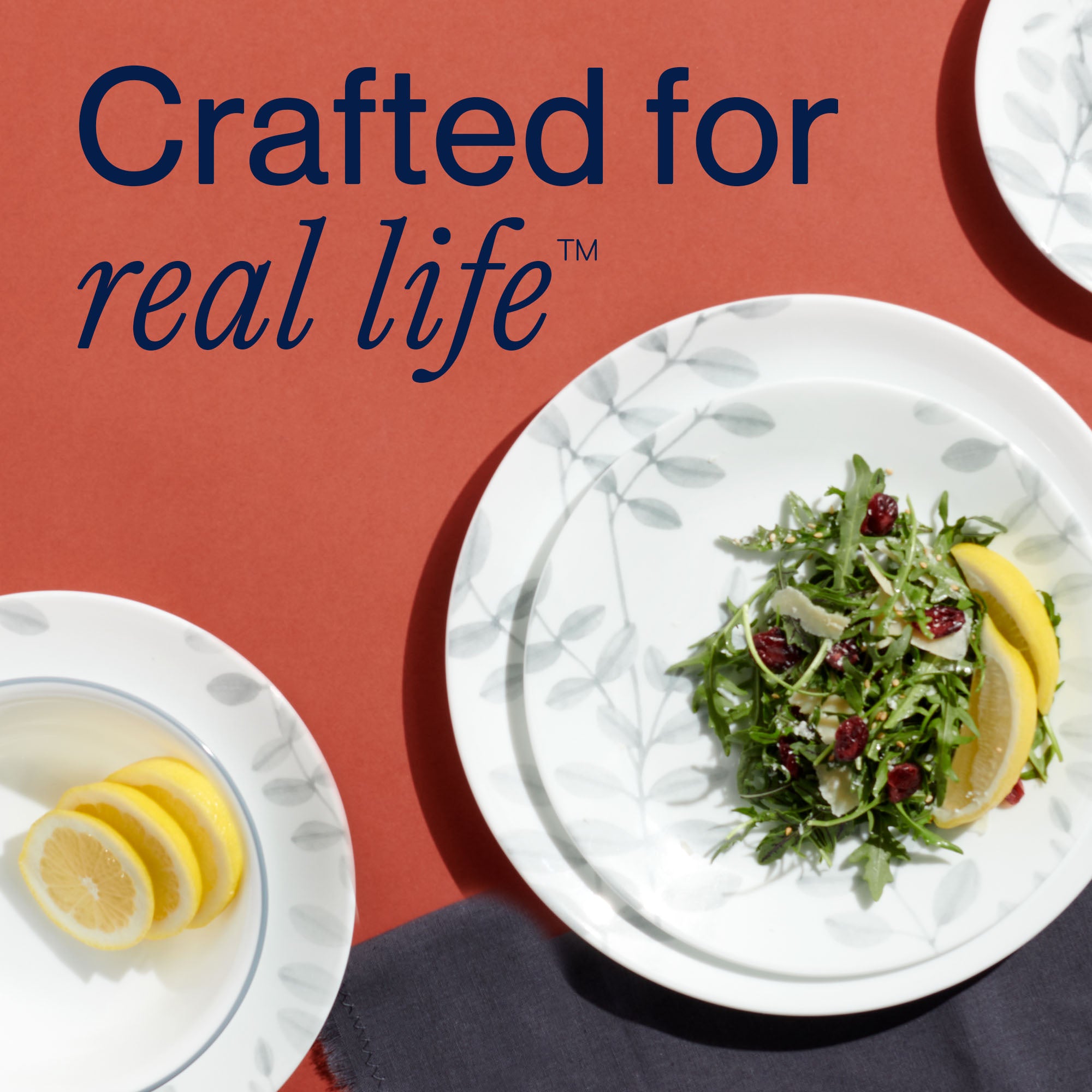 Corelle® Flowing Fern 8.5 Lunch Plate - Image 7