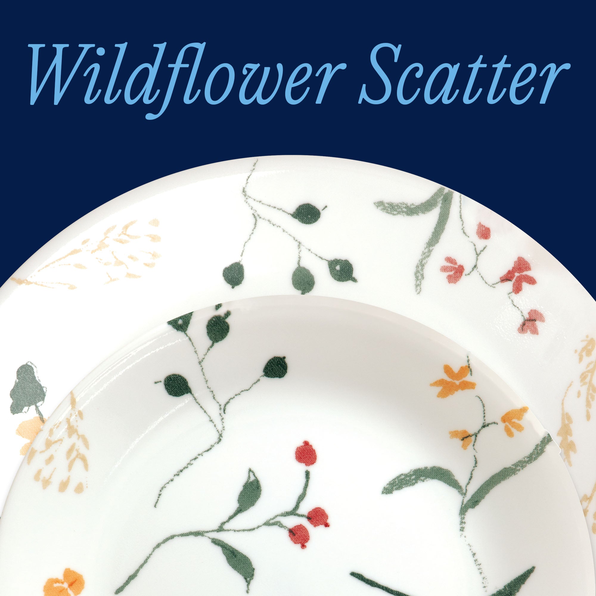 Corelle® Wildflower Scatter 32-piece Dinnerware Set. Service for 8 - Image 2