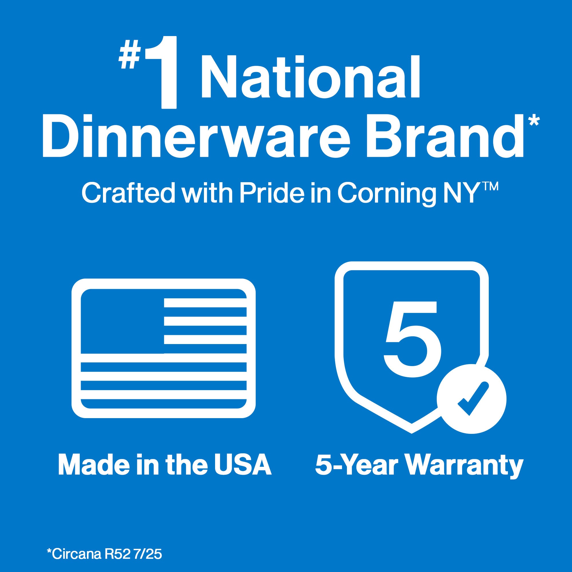 Corelle® Swept 18-piece Dinnerware Set. Service for 6 - Image 5