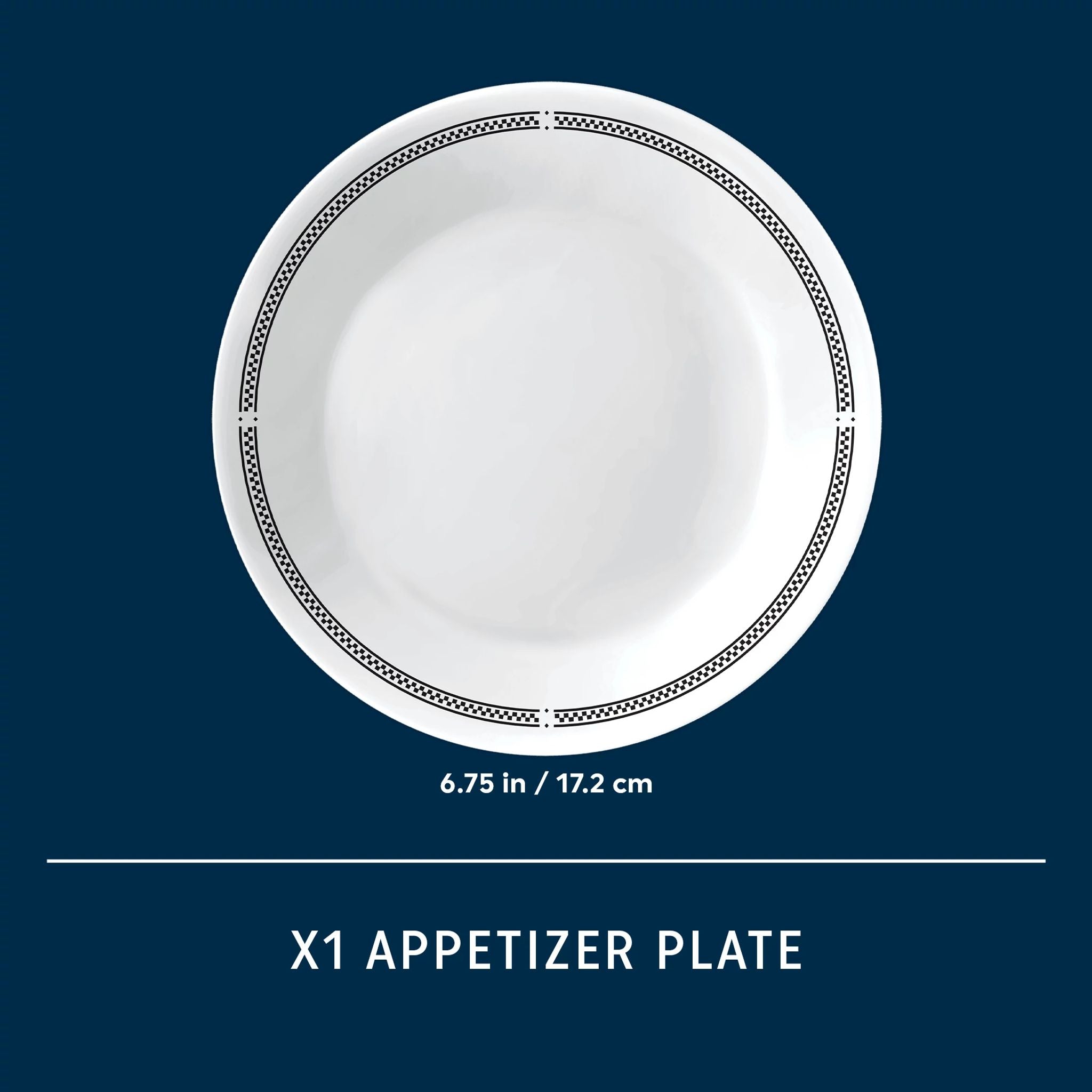 Corelle® Brasserie 6.75 Appetizer Plate. 6-pack - Image 6