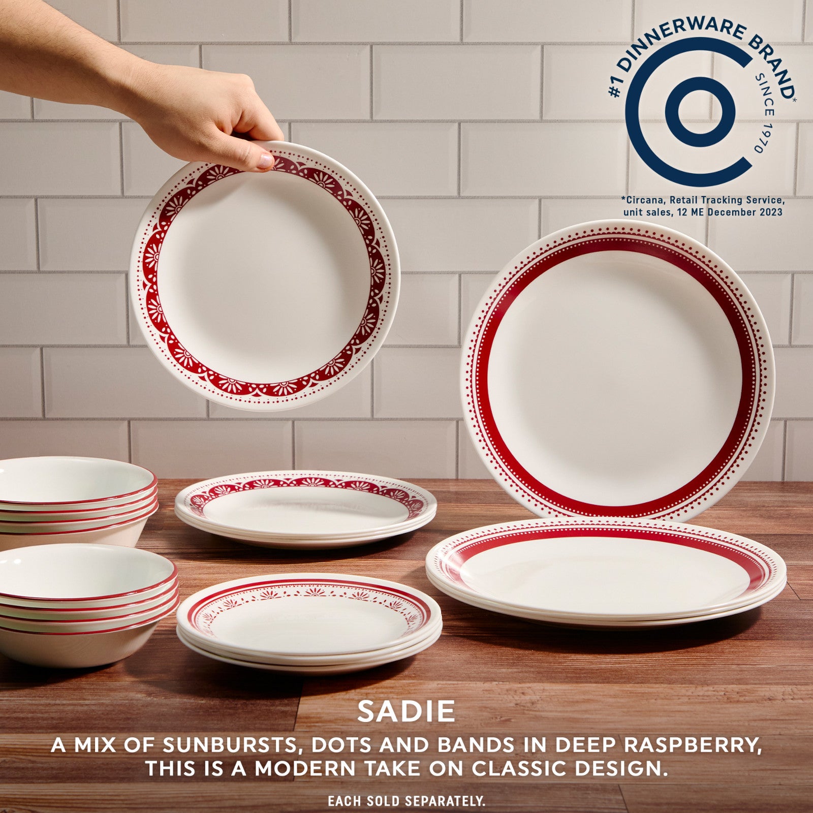 Corelle® Sadie 10.25 Dinner Plate - Image 2