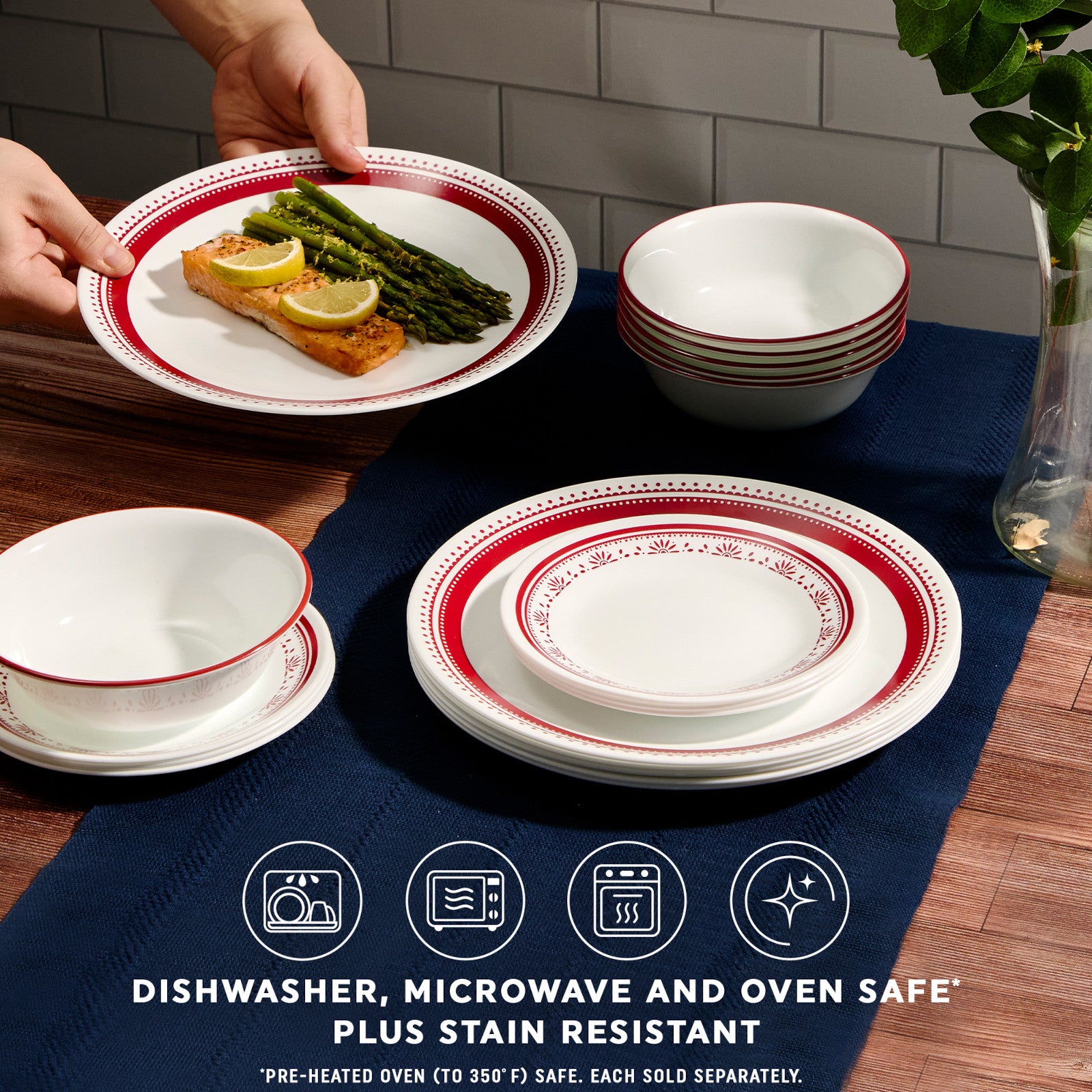 Corelle® Sadie 10.25 Dinner Plate - Image 4