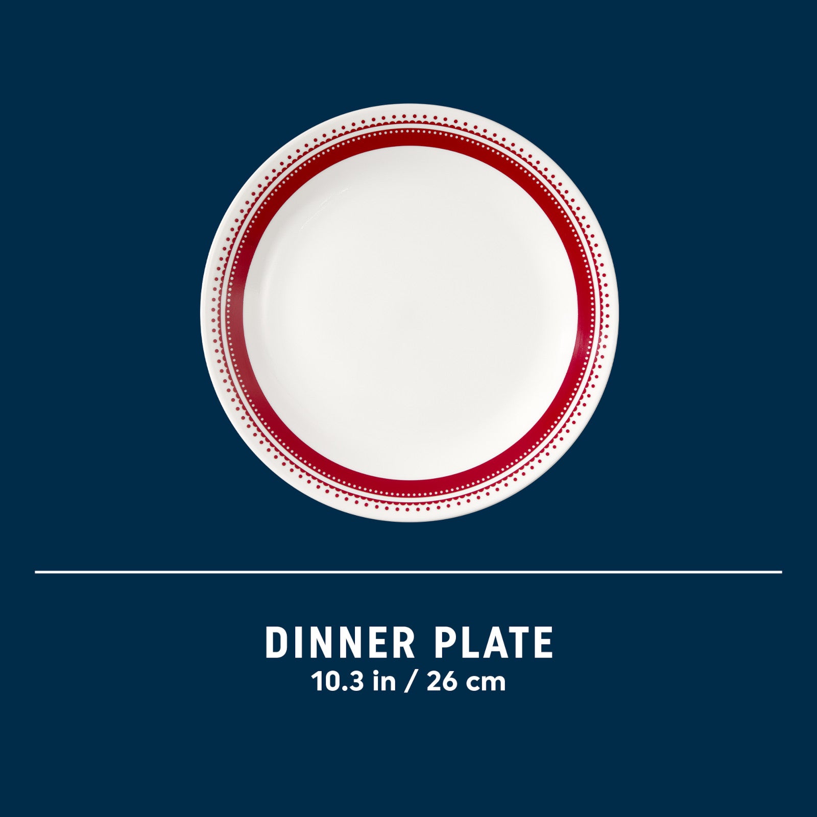 Corelle® Sadie 10.25 Dinner Plate - Image 6